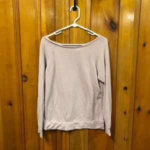 Pink long sleeved shirt